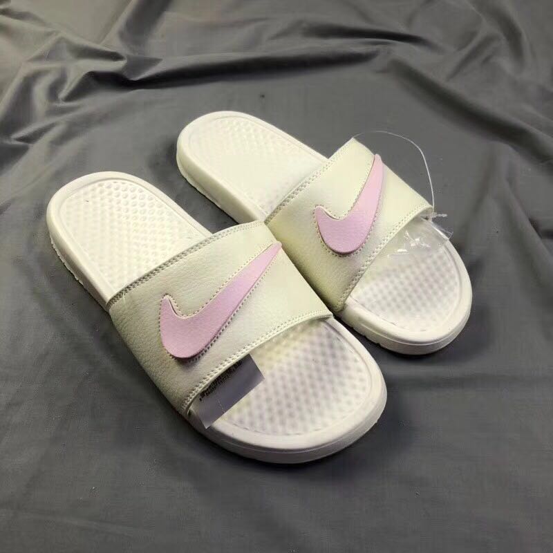 Nike Benassi JDI White Pink